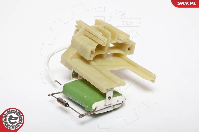 Resistor, interior blower